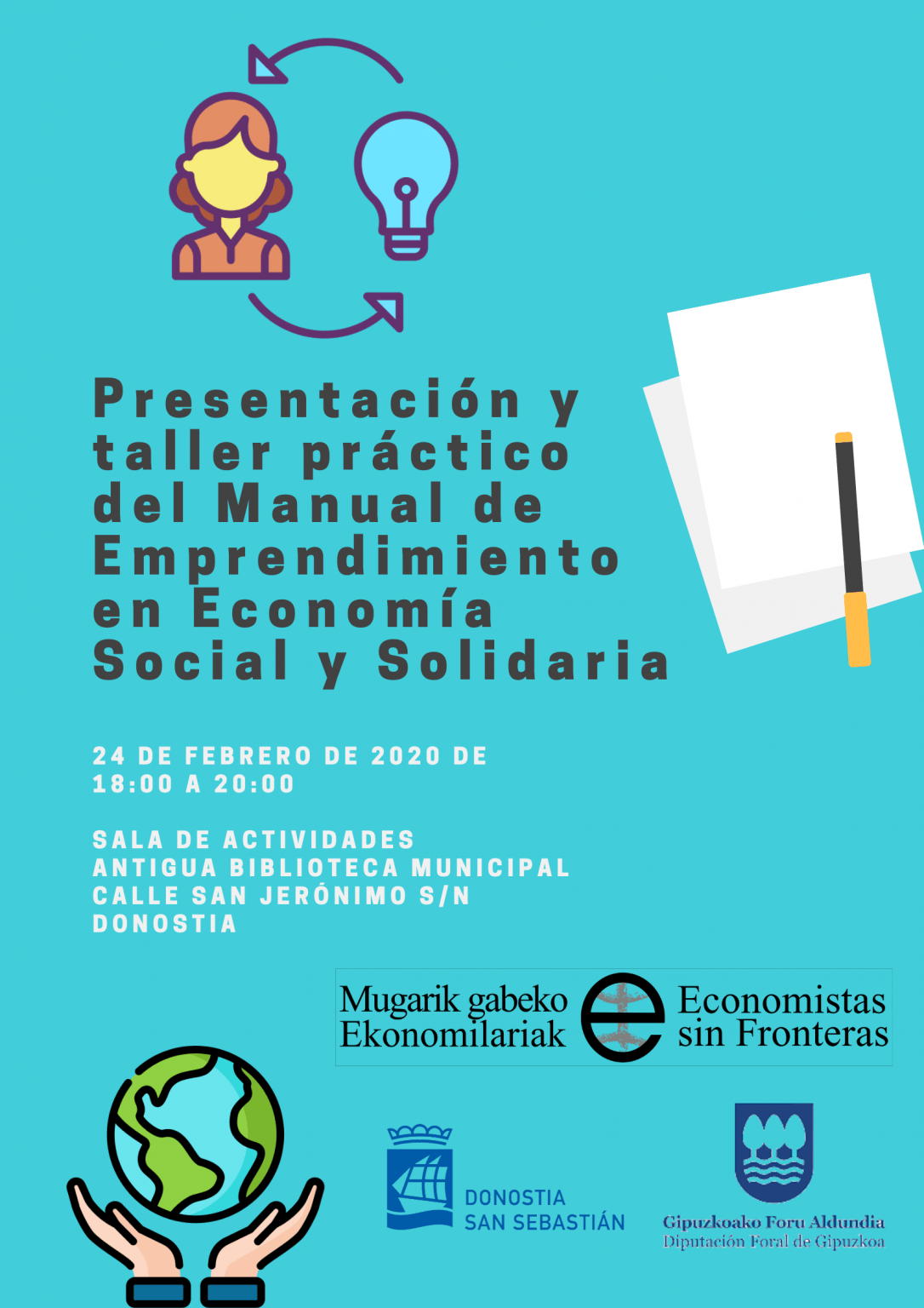 Presentación y taller práctico del Manual de Emprendimiento en Economía ...